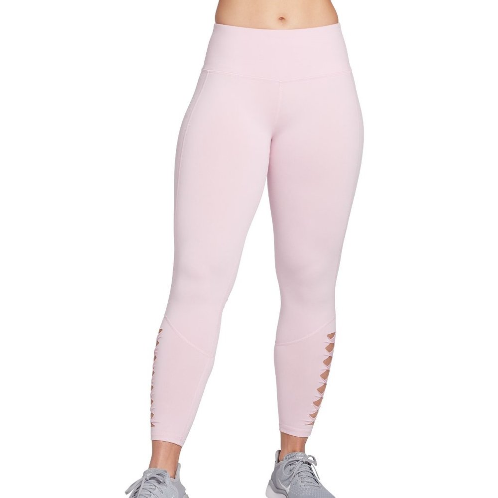 NWT DSG (DEFECT) Women Sliced Ankle 7/8 Legging Rosewater XS Activewear $40 I340